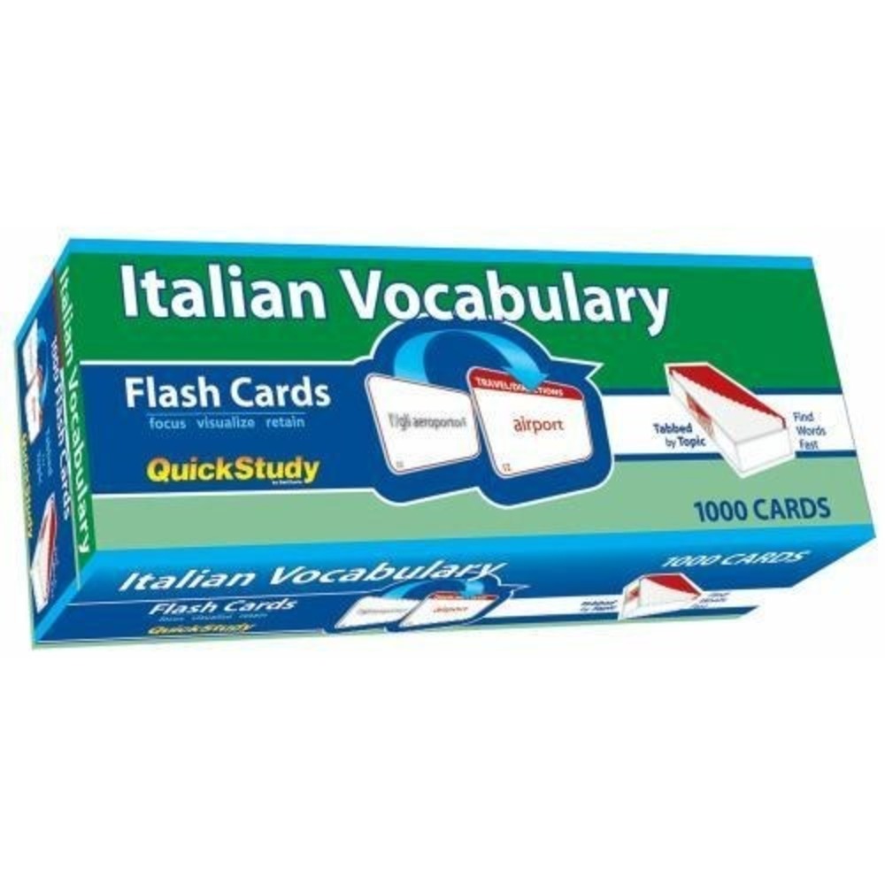 Italian Vocabulary by Joseph Levi (2008,‎ Cards,Flash Cards)